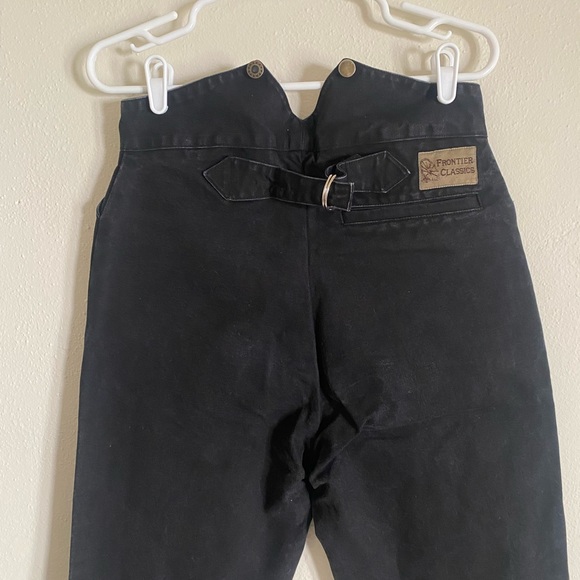 Vintage Frontier Classics Western Black Long Jeans - Picture 6 of 7